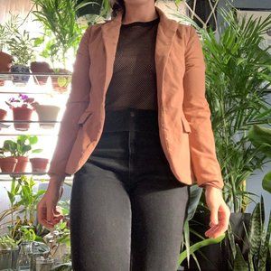 F21 tan blazer size small 🌟